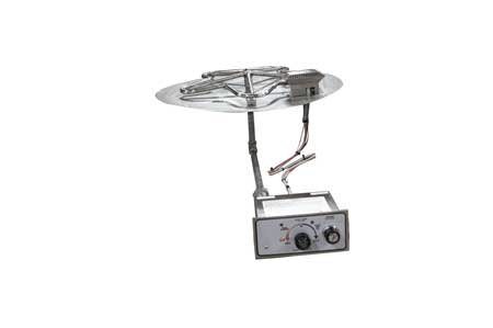 PENTA24FPPK 24in Flat Pan with Penta Burner Manual SparkFlame Sensing Firepit Insert