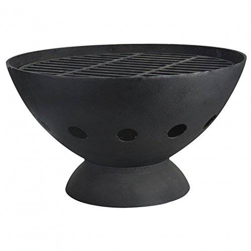 Esschert Design Bv11 Low Profile Firepit With Grate