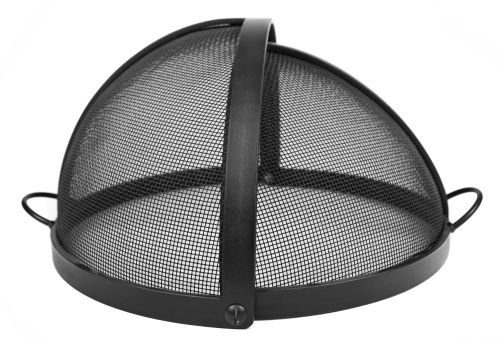 46 304 Stainless Steel Pivot Round Fire Pit Safety Screen