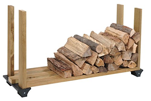 Generic YC-US2-151102-97 8&27251 er NewBlack 9014 Rack System Black 2x4basics 90144 Log Holder Firewood Storage Carrier New 2x4basics F