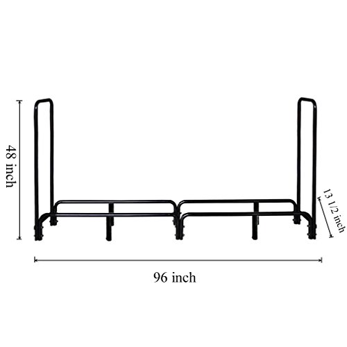 Stanbroil Firewood Storage Log Rack 8-feet