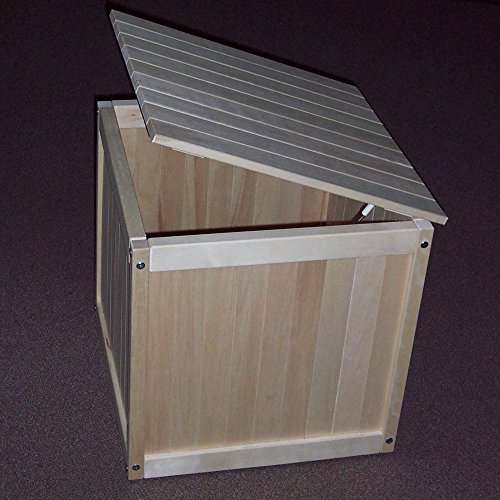 Prairie Leisure Classic 25 in Outdoor Wood Storage Cube