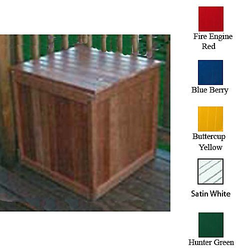 Prairie Leisure Classic 25 in Outdoor Wood Storage Cube