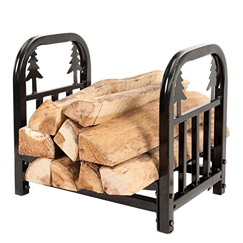 Hio Small Decorative Indooroutdoor Firewood Racks 18 Inch Fireside Log Rack