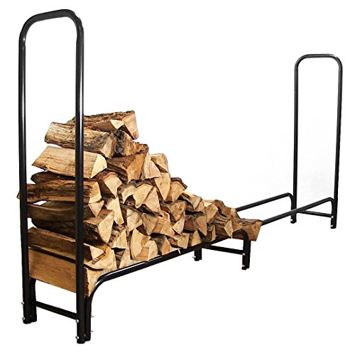 Sunnydaze 8-Foot Firewood Log Rack Log Rack ONLY