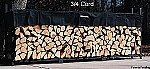The Woodhaven 12 Foot Firewood Log Rack With Cover