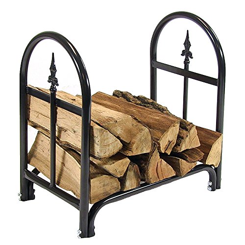 Sunnydaze 2-foot Indooroutdoor Decorative Firewood Log Rack