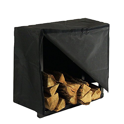 Sunnydaze 2-foot Indooroutdoor Firewood Log Rack And Cover Combo