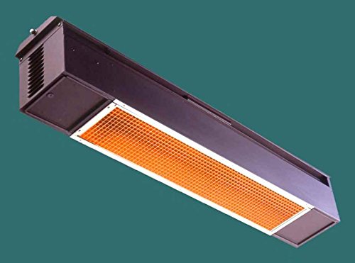 Sunpak Infrared Patio Heater w Black Finish 25000 BTU Performance