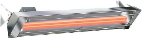 Infratech WD3024SS Dual Element 3000 Watt Electric Patio Heater Choose Finish Stainless Steel