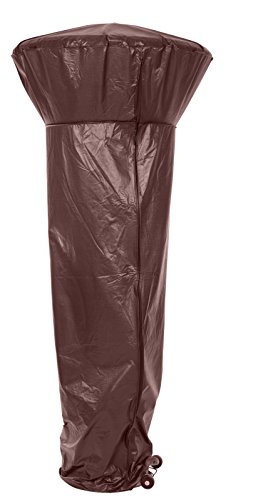 Fire Sense Full Length Pro Series Patio Heater Vinyl Cover Mocha-Brown