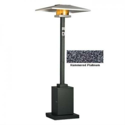 Dayva Premiere Natural Gas Patio Heater - Platinum