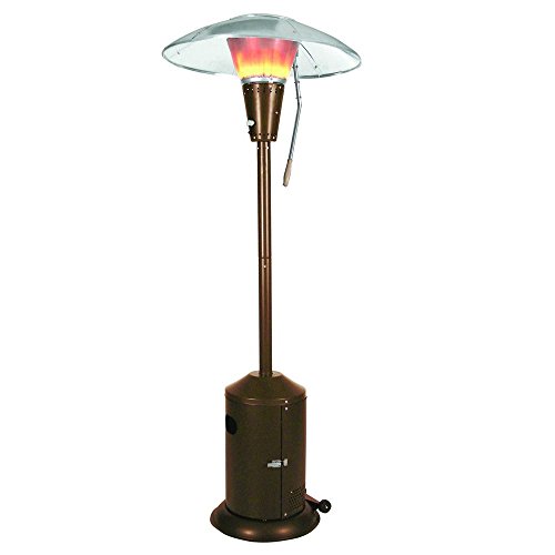 Mirage 38200 Btu Bronze Heat-focusing Propane Gas Patio Heater