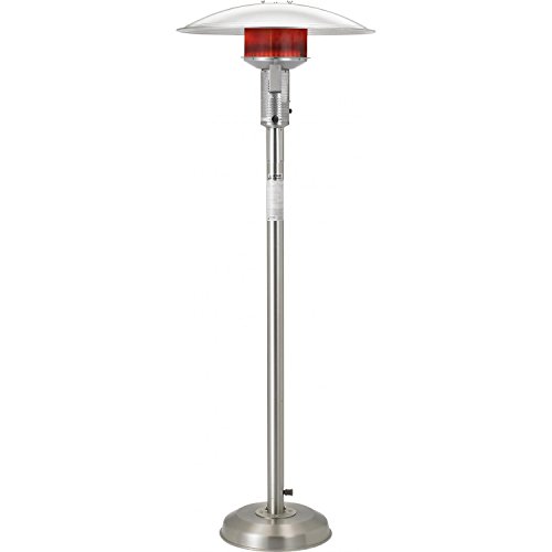 Sunglo 50000 Btu Natural Gas Patio Heater - Stainless Steel