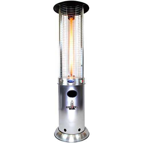 Lava Heat Italia Opus Outdoor Patio Lava Heater Stainless Steel discontinued By Manufacturer