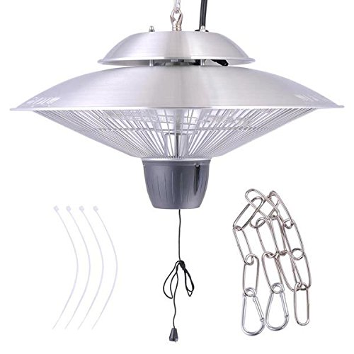 Electronic Patio Heaters 2 Halogen Hanging