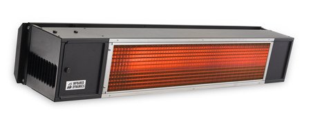 Sunpak S25 25000 BTU Hanging Patio Heater - Black - Propane Gas LP - No Fascia Kit - Plus Free Sunpak eGuide