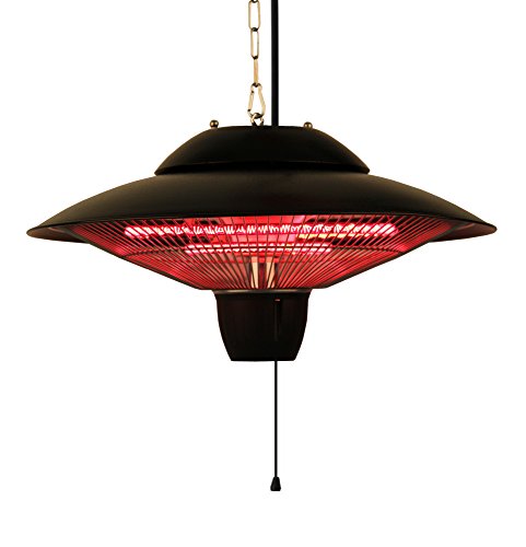 Ener-g Indooroutdoor Ceiling Electric Patio Heater Black