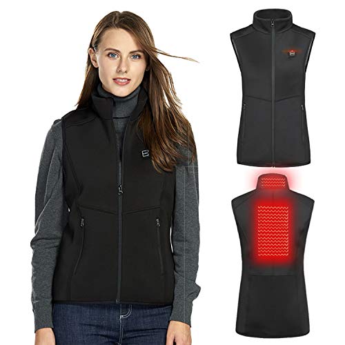 PASLWSSY Heated Vest Electric Warm Vest Outdoor Heating Clothing Heated Vest