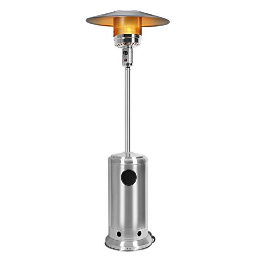 Bathonly Propane Patio Heaters Outdoor Propane heaters with WheelsCommercial Outside Patio Heater Propane