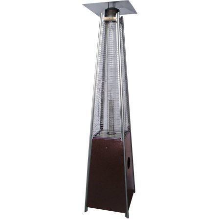 Hiland Bronze Glass Tube Patio Heater HLDS01-GTHG