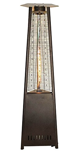 Pyramid Patio Heater in Bronze Finish