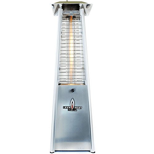 Outdoor Propane Patio Heater Table Italy - Lava Mini Tabletop Adds Ambiance And Warmth To Your Outdoor Dining Area - 3 Year Warranty