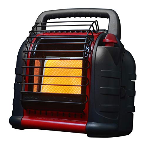 Mr Heater MH12B 12000 BTU Red Hunting Buddy Portable Propane Gas Heater wFan