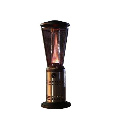 Inferno srpt08 10000 Btu Stainless Steel Tabletop Propane Gas Patio Heater With 360-degree Visual Effect And