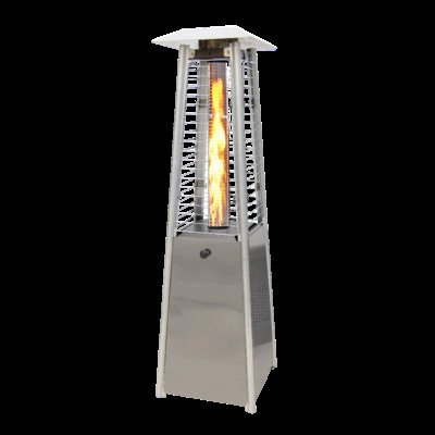 Tabletop Propane Patio Heater Finish Stainless Steel