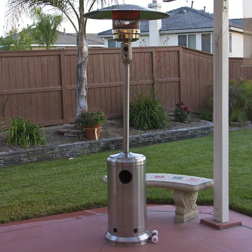 Best Choice ProductsÂ Stainless Steel Outdoor Patio Heater Propane LP Gas Commercial Restaurant New