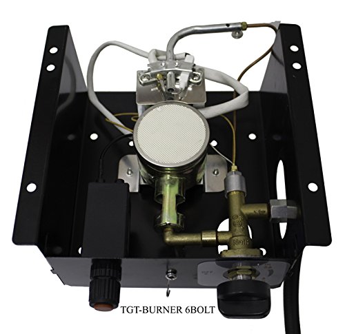 AZ Patio Heaters TGT-BURNER 6BOLT 6 Bolt Hole Pattern Burner for Triangle Glass Tube Patio Heater