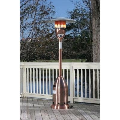 47000 Btu Copper Propane Gas Patio Heater Stainless Steel Emitter And Frame
