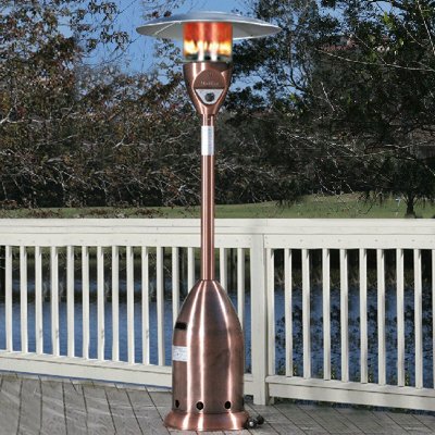 Copper Finish Deluxe Patio Heater - Grandin Road