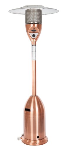 Fire Sense Deluxe Patio Heater Copper Finish