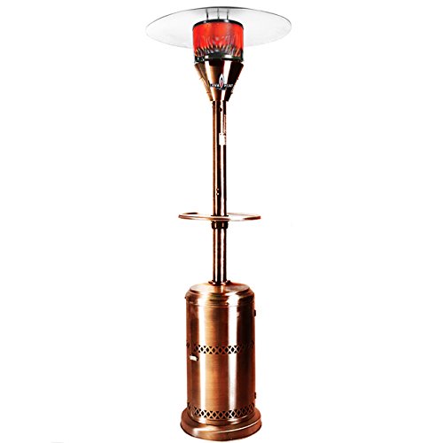 Lava Heat Italia Lhi-verona-48btu-bc-lp Patio Heater Verona Propane 48000 Btu Brushed Copper