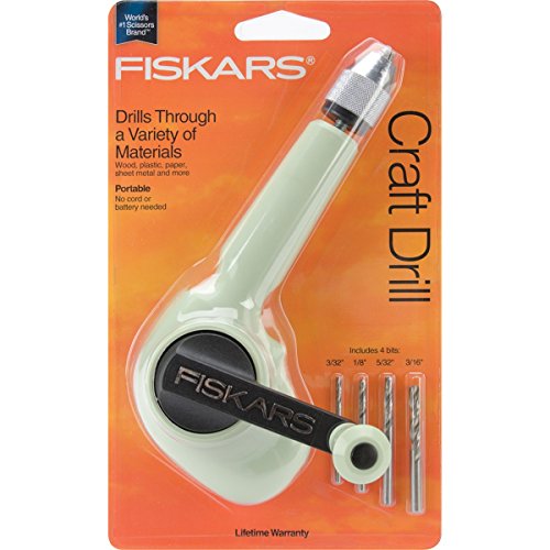 Fiskars Manual Rotary Craft Hand Drill 85167097J