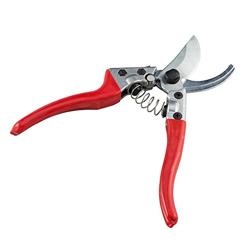 Greenmall Professional 8&quot Garden Scissors Hand Pruner Bypass Pruning Shears - Heavy Duty Metal Blade Ergonomic
