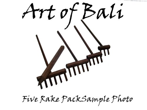 Art Of Bali Zen Garden Rake - Art Of Bali Zen Garden Rake Five Pack