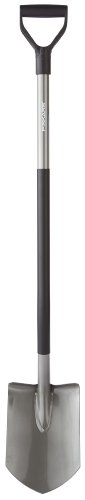 Fiskars 3141 Steel D-handle Ergo Garden Spade Shovel 49-inch