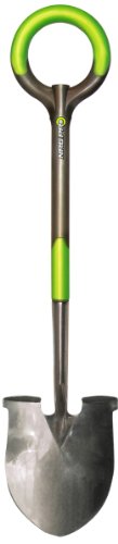 Radius Garden 202 Pro Ergonomic Stainless Steel Shovel