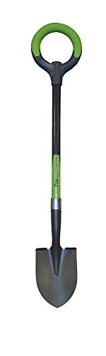 Radius Garden 25802 Pro-lite Ergonomic Carbon Steel Floral Shovel Green