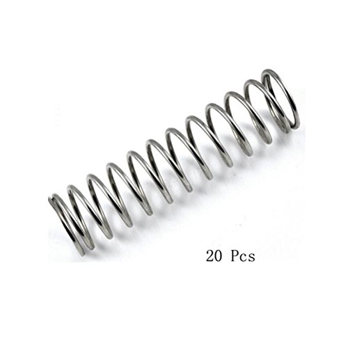 Amgate 20 PCS Stainless Steel Replacement Springs for Garden Shears Pruners