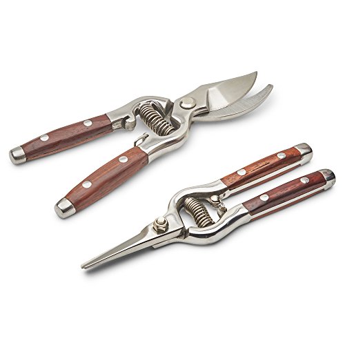 Garrett Wade Rosewood Handled Garden Pruners