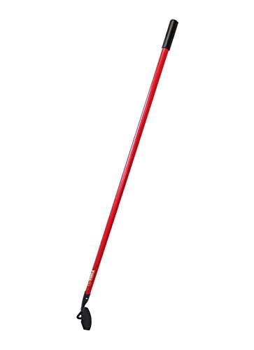 Bully Tools 92417 7-Gauge Curved Garden Hoe with Fiberglass Handle