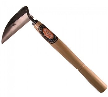 Nejiri Right Handed Gama Hoe 13 Lightweight and Durable - A Great Garden Hoe for Weeding and SlicingJapan Made