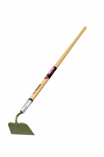 Truper 30018 Tru Pro Forged Garden Hoe 6-Inch Head Ash Handle 60-Inch