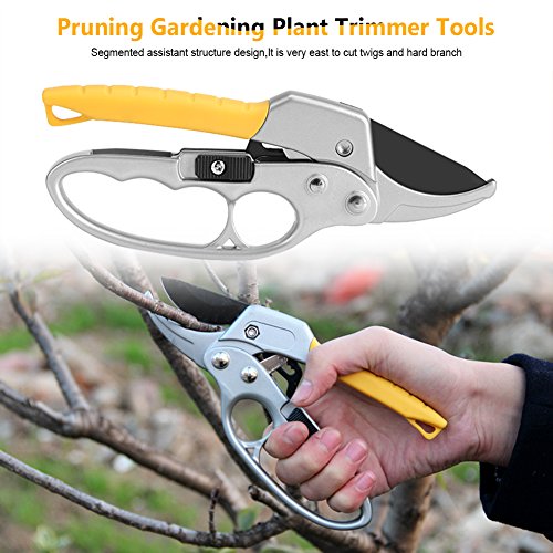 Nannday Pruning Shears Cutter Gardening Plant Branch Pruner Trimmer High Carbon Steel Scissor Tools