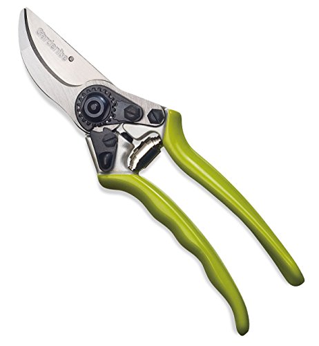 Gardenite Razorpass - Heavy Duty Bypass Pruning Shears - Superior Quality Forged Aluminum Hand Pruner With Japanese