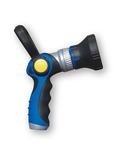 HoseCoil Adjustable Spray Pattern Power Lever Hose Nozzle